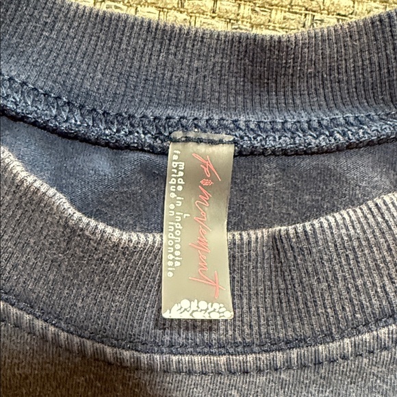 Free People Movement Hot Shot Crossover Set Midnight Navy Size Large - Picture 6 of 10